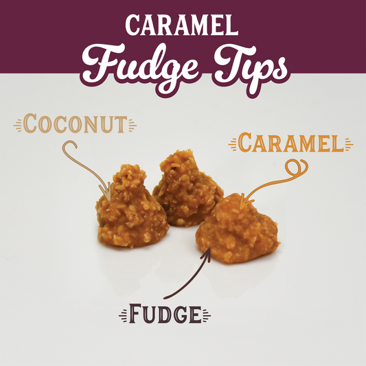 Caramel Coconut Tips