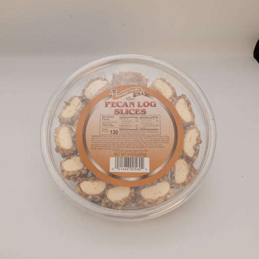 Pecan Log Slices